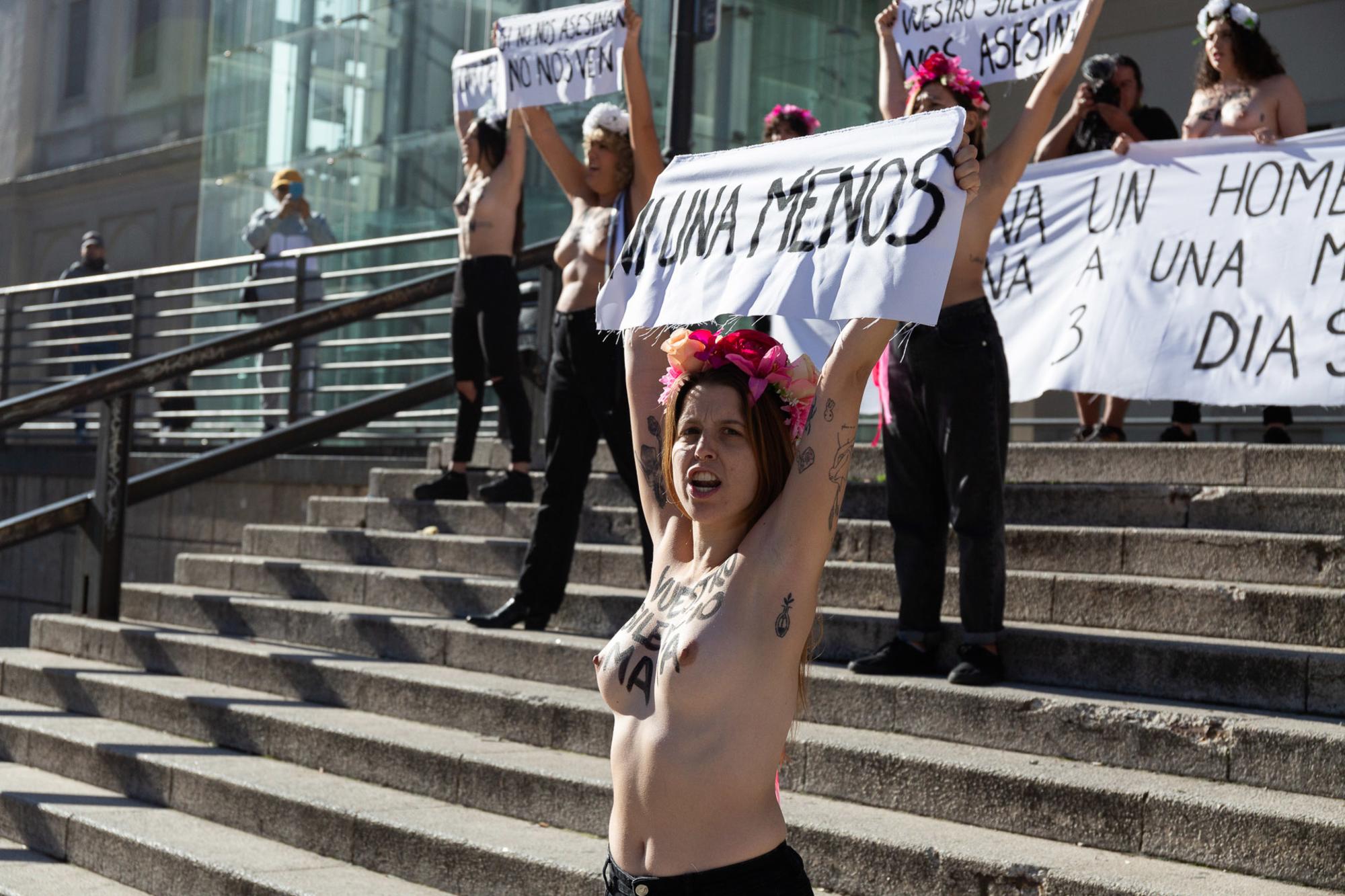 Femen Reina Sofia asesinatos machistas - 2